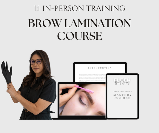 1:1 Brow Lamination Course
