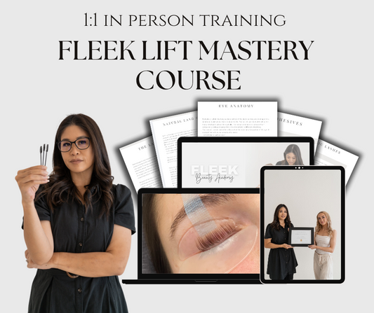 1:1 In Person Training Fleek Lift Mastery Course